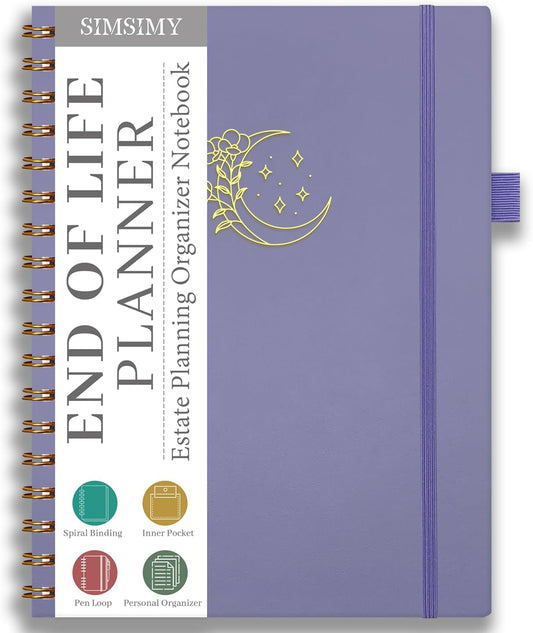Murmel : End of Life Planner – Estate Planning & Important Information Organizer | Final Wishes & Legacy Workbook