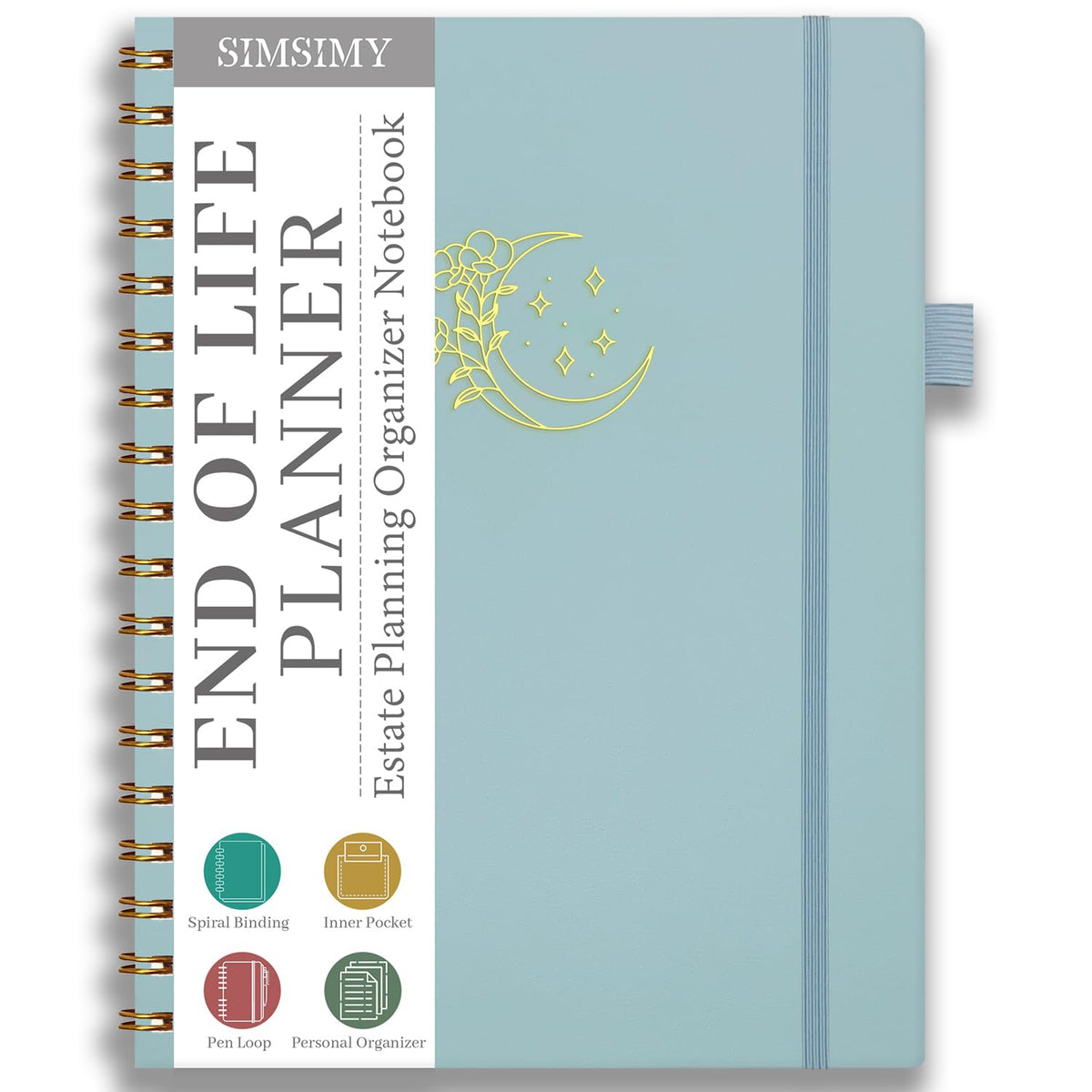 Murmel : End of Life Planner – Estate Planning & Important Information Organizer | Final Wishes & Legacy Workbook