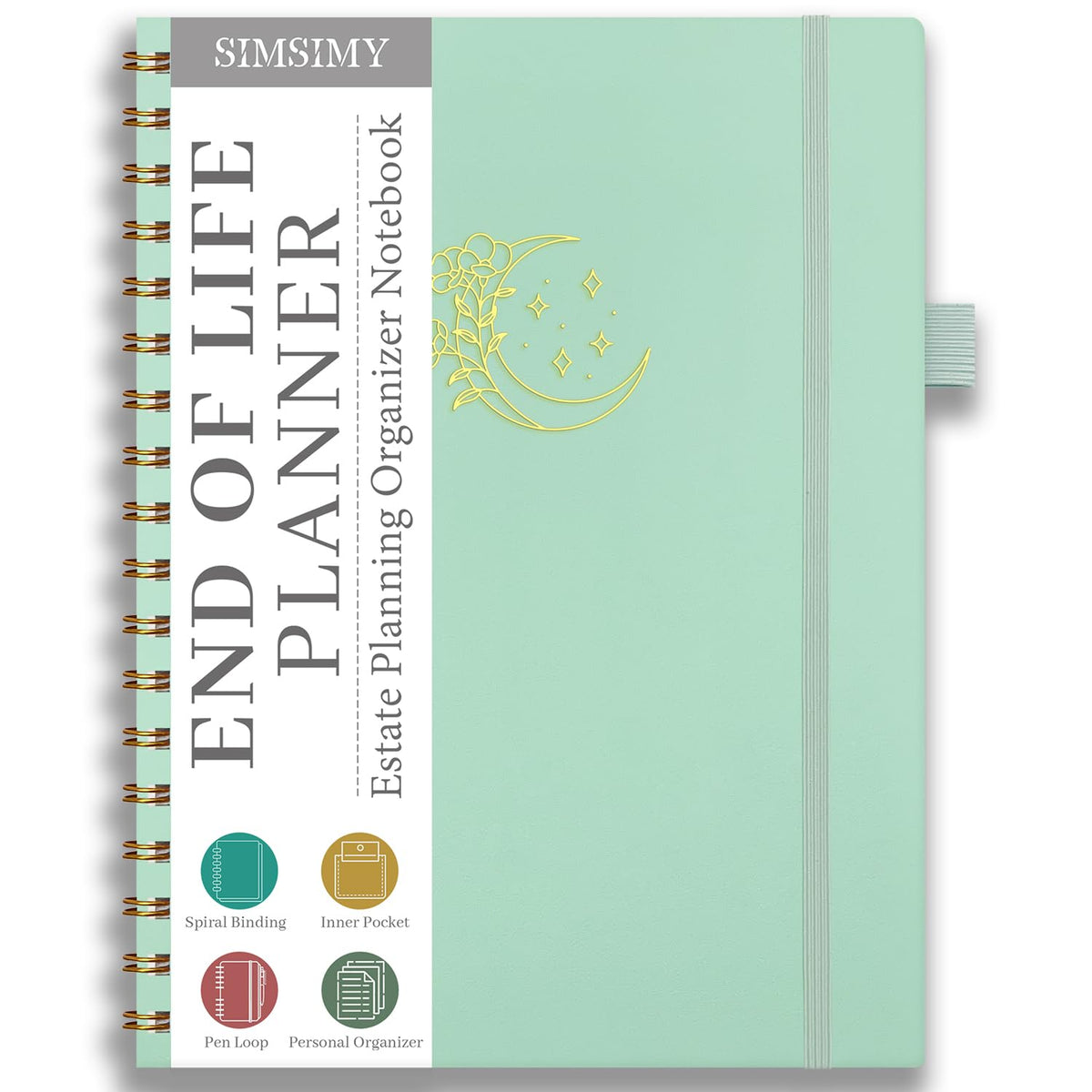 Murmel : End of Life Planner – Estate Planning & Important Information Organizer | Final Wishes & Legacy Workbook