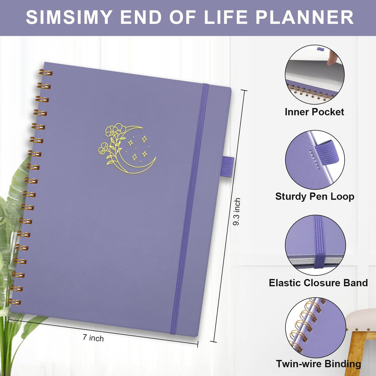 Murmel : End of Life Planner – Estate Planning & Important Information Organizer | Final Wishes & Legacy Workbook